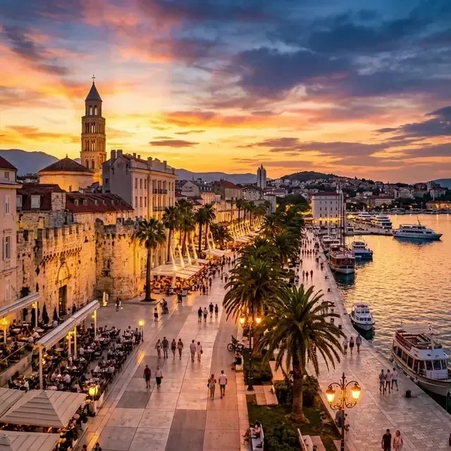 Split plaža vodič 2026 kombi prevoz Beograd Split